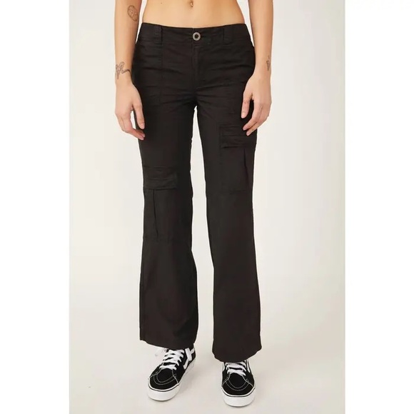 Free People The Thing Is Low-Rise Utility Pants - Picture 10 of 10